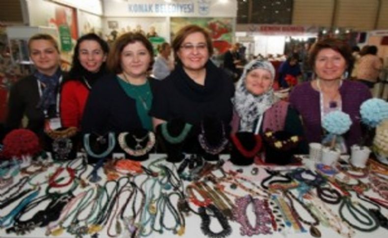 Konaklı kadınlar  hem üretip hem kazanıyorlar
